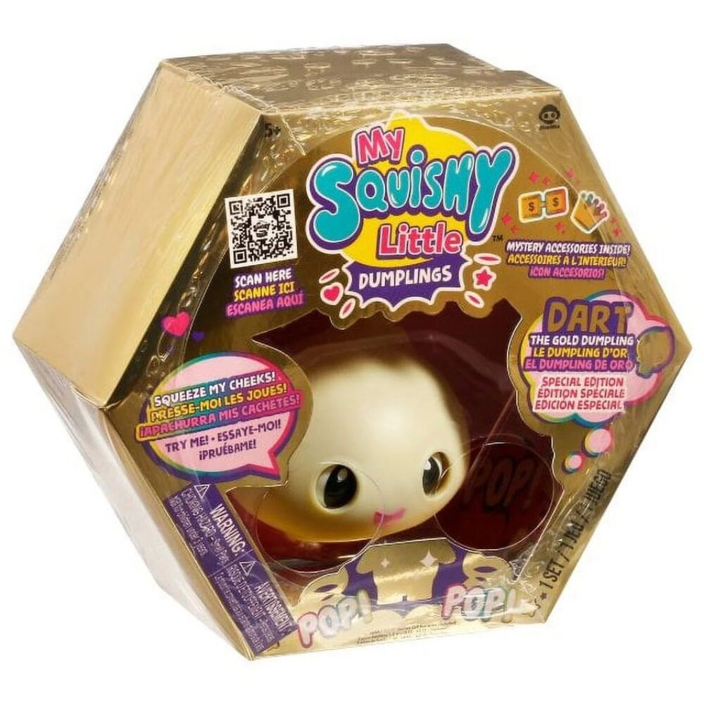 My Squishy Little Golden Dumpling – Interactive Doll Collectible With Accessorie